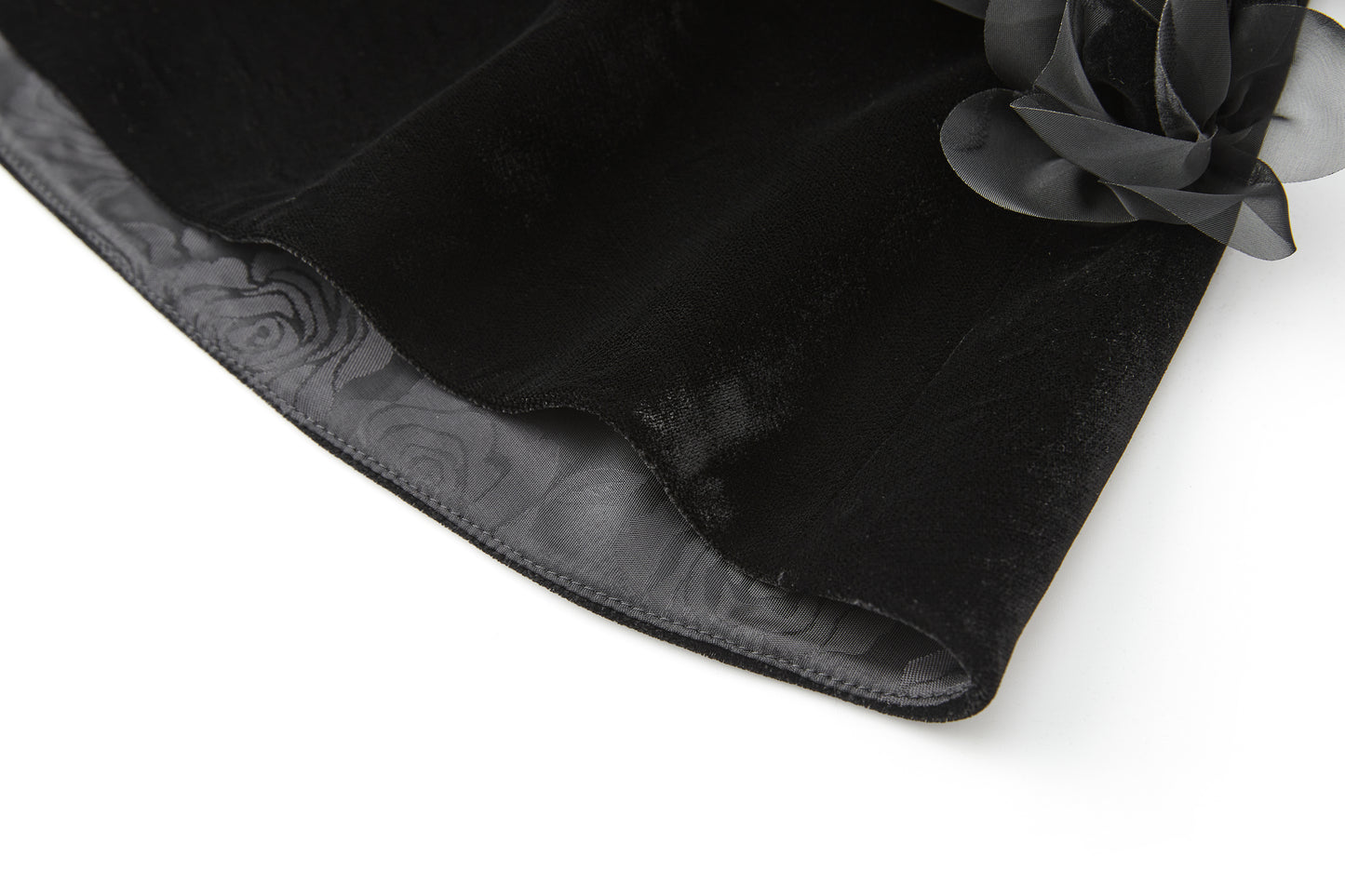 ordúdíordú | Dress - Half Skirt with Black Roses