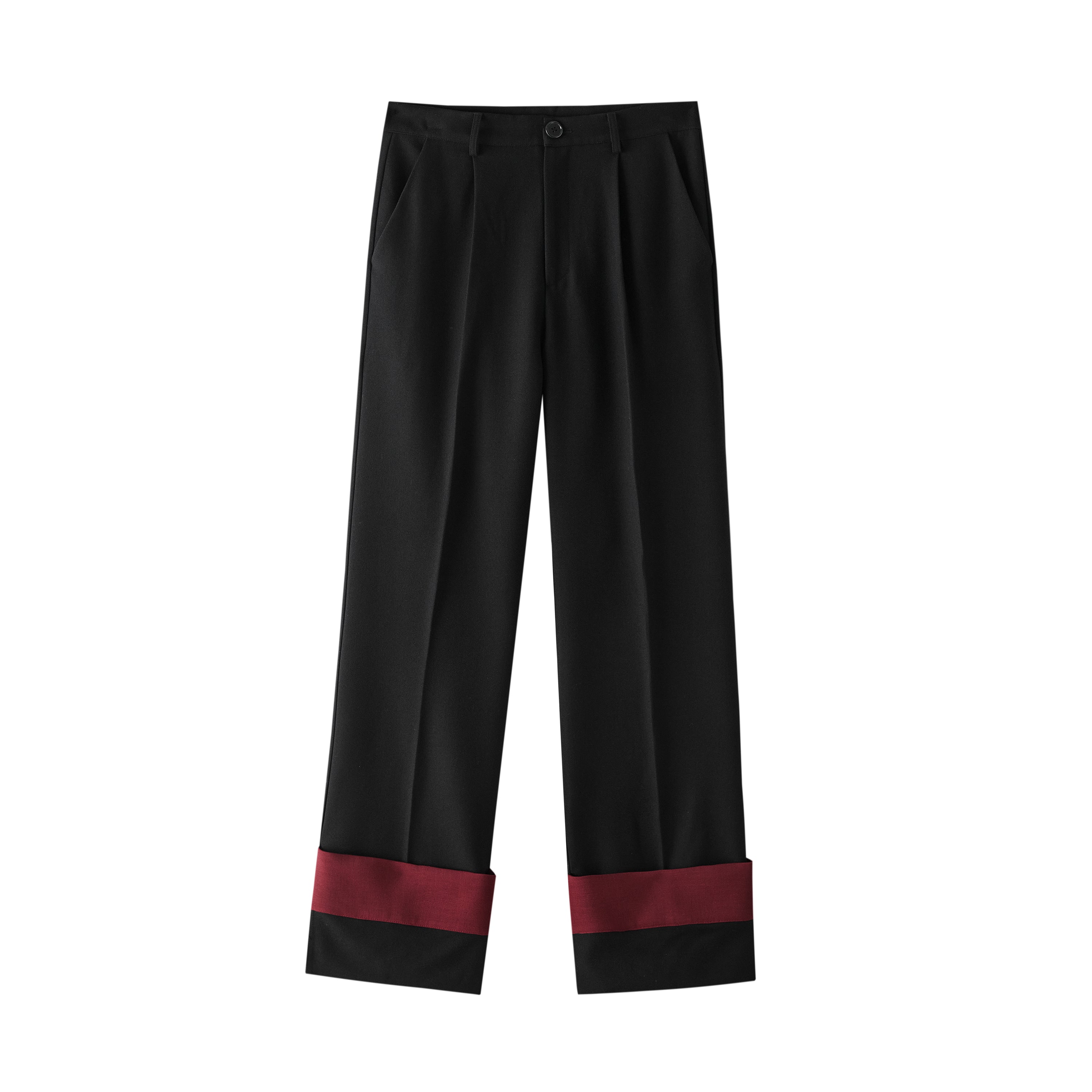 ordúdíordú | Trousers - Cuffed Suit Trousers