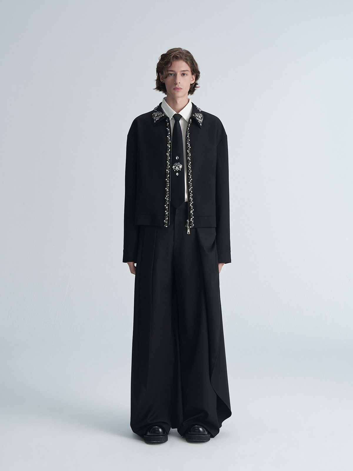 ordúdíordú | Jacket - Jewel Collar Jacket