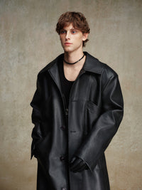 ordúdíordú | Jacket - Silhouette Leather Coat