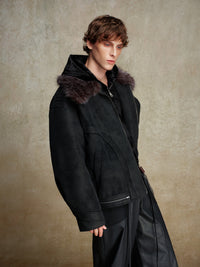 ordúdíordú | Jacket - Plush-structured Cotton-padded Jacket