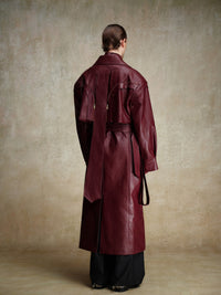 ordúdíordú | Jacket - Black Structured Leather Jacket