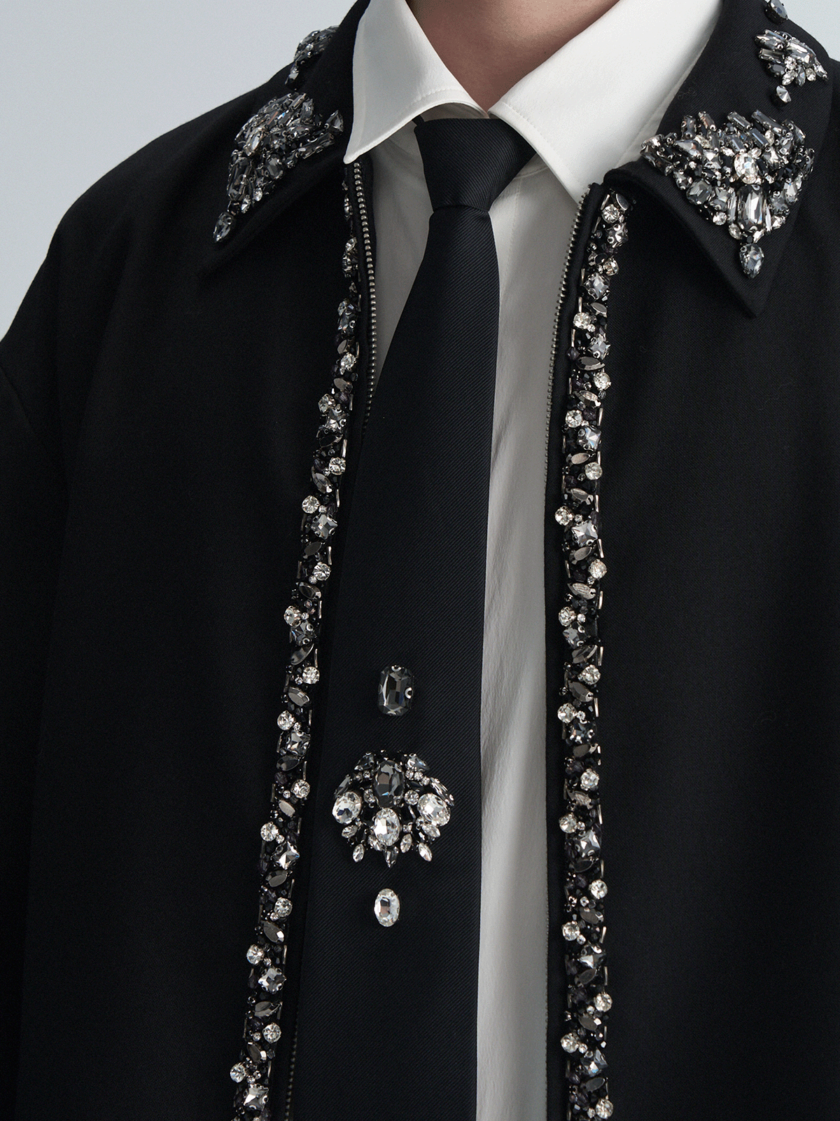 ordúdíordú | Jacket - Jewel Collar Jacket