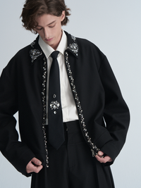 ordúdíordú | Jacket - Jewel Collar Jacket