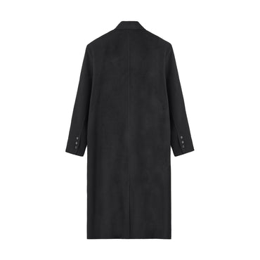 ordúdíordú | Coat - Asymmetrical Double Front Rose Tweed Coat