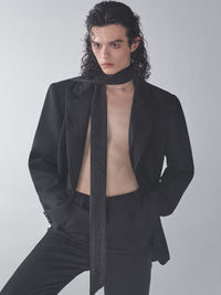 ordúdíordú | Accessory - Black Sequin Tie