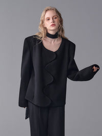 ordúdíordú | Accessory - Black Sequin Tie