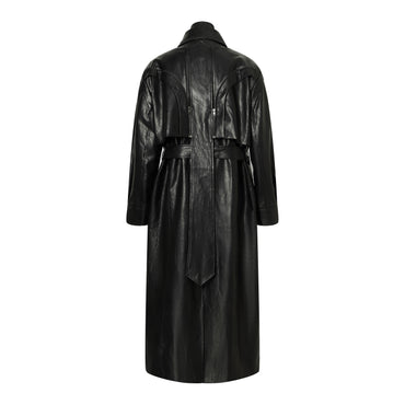 ordúdíordú | Jacket - Black Structured Leather Jacket