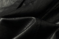 ordúdíordú | Jacket - Black Structured Leather Jacket