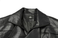 ordúdíordú | Jacket - Black Structured Leather Jacket