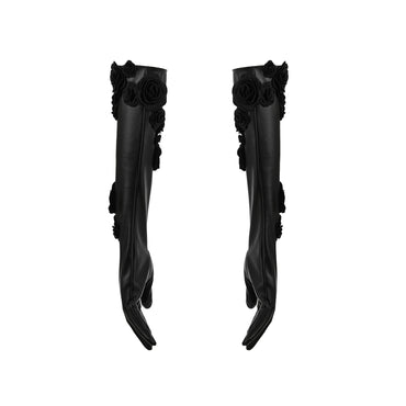 ordúdíordú | Gloves - Carved Leather Gloves