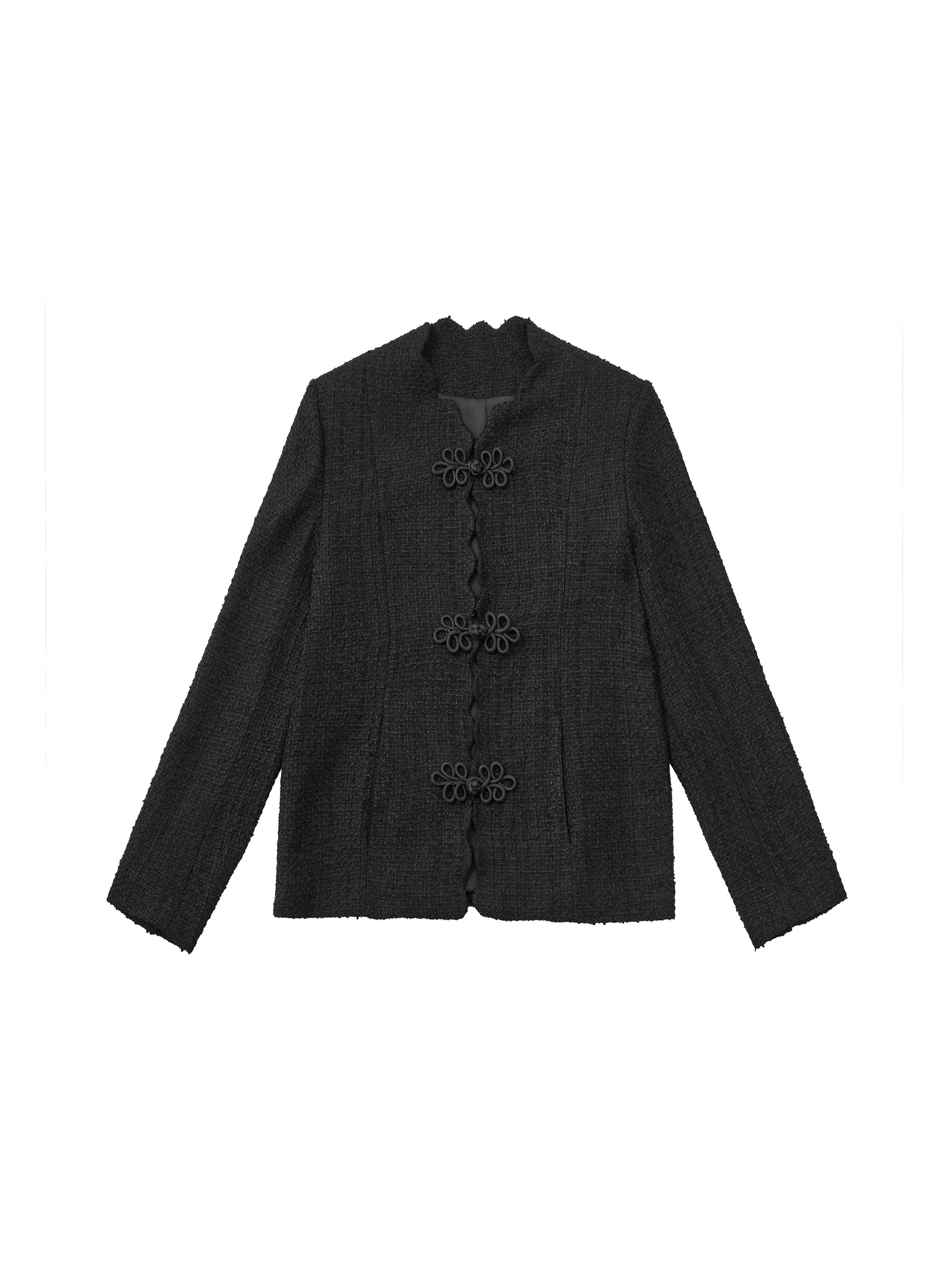ordúdíordú | Coat - Coat with wavy flap button