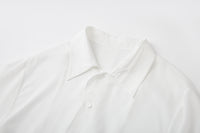 ordúdíordú | Shirt - Curve-edge Draping Shirt