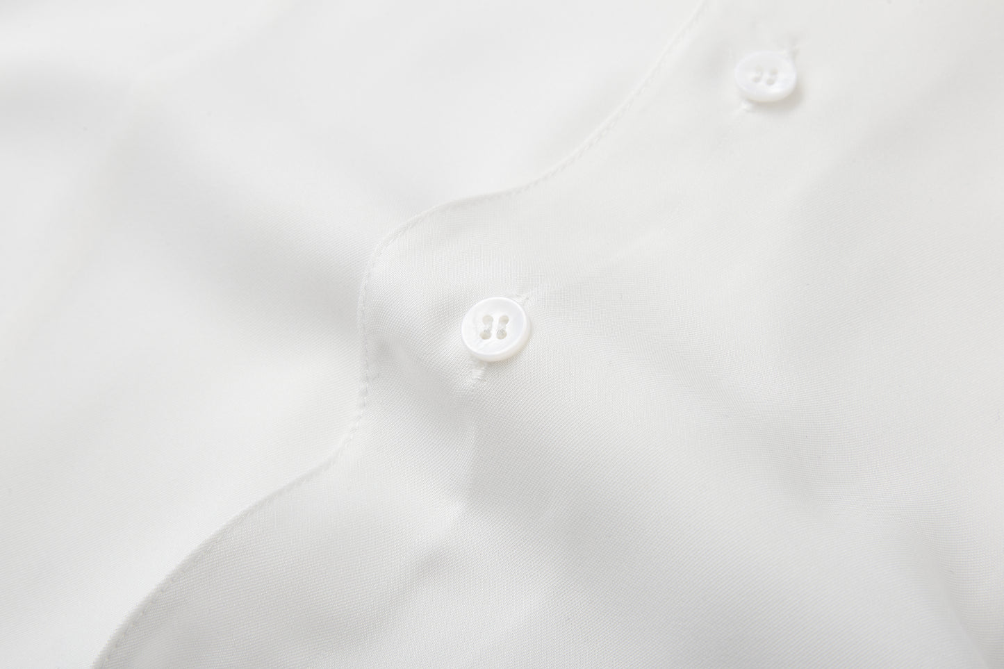 ordúdíordú | Shirt - Curve-edge Draping Shirt