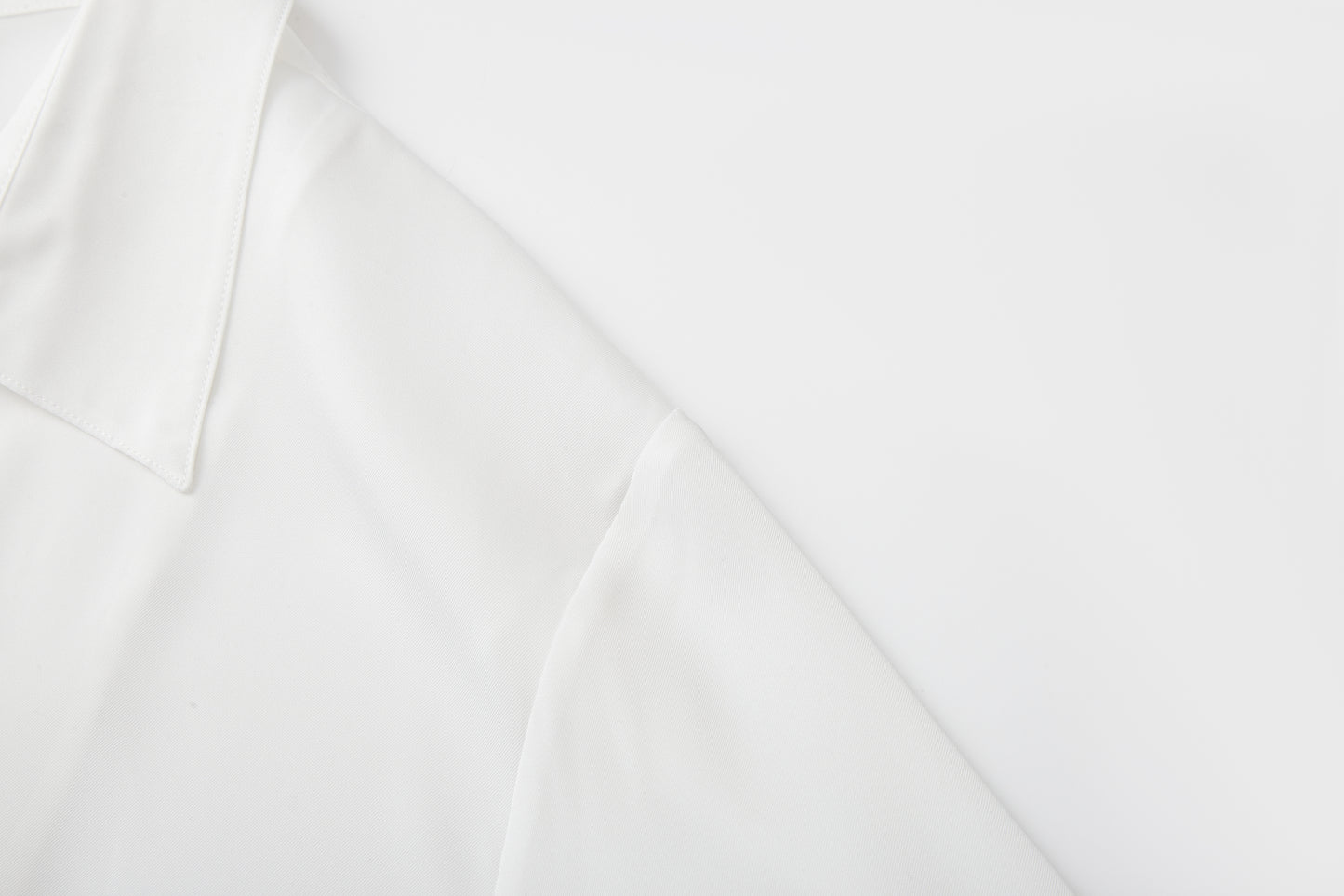ordúdíordú | Shirt - Curve-edge Draping Shirt