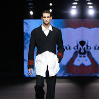 ordúdíordú | Shirt - Curve-edge Draping Shirt