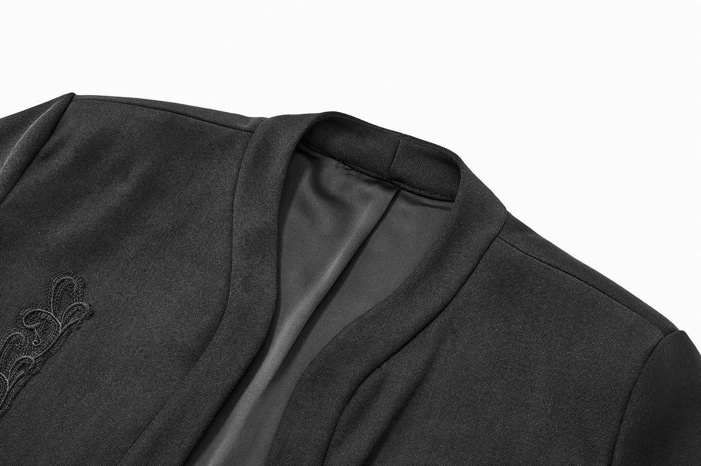 ordúdíordú | Coat - Curved Front Lace Jacket