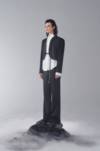 ordúdíordú | Coat - Curved Front Lace Jacket
