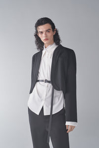 ordúdíordú | Coat - Curved Front Lace Jacket