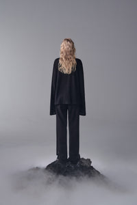 ordúdíordú | Shirt - Dark Textured Diamond Knitting Shirt