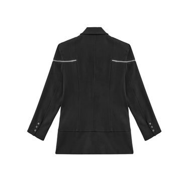 ordúdíordú | Suit - Deconstruct Double Zipper Textured Suit
