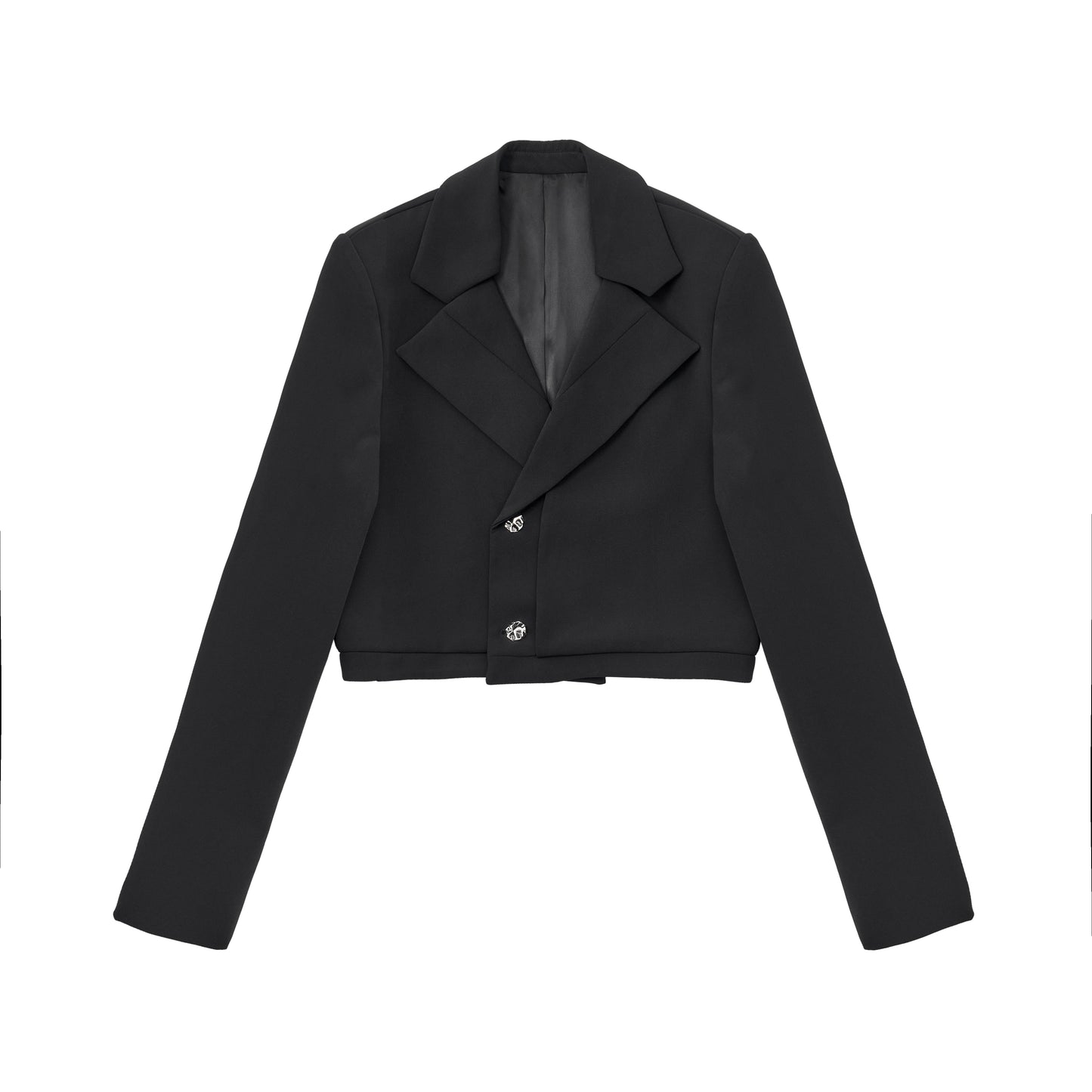 ordúdíordú | Suit - Double Front Piece Textured Layer Short Suit