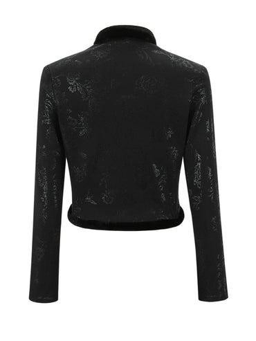 ordúdíordú | Jacket - Knit Dark Cropped Jacket