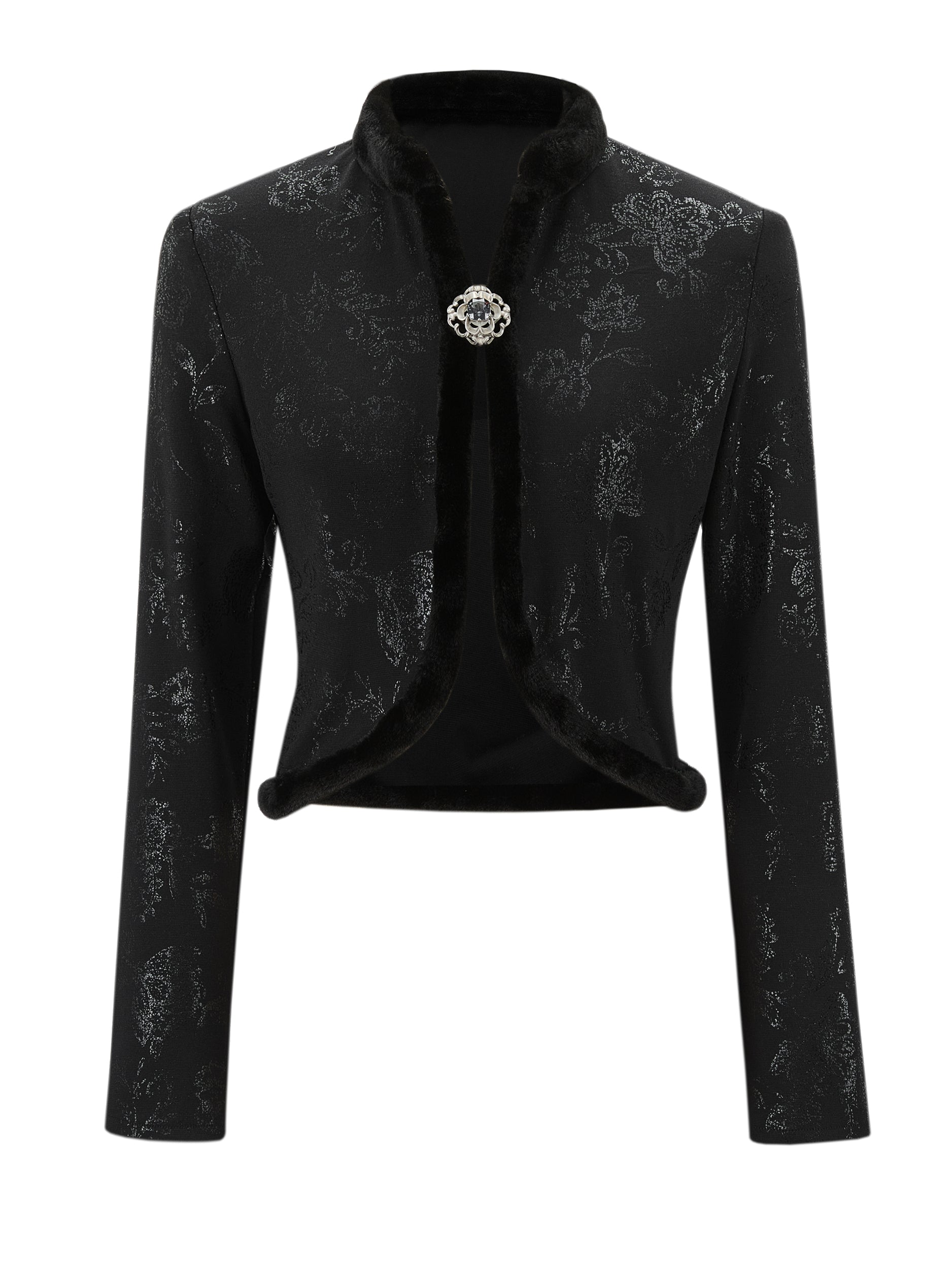 ordúdíordú | Jacket - Knit Dark Cropped Jacket
