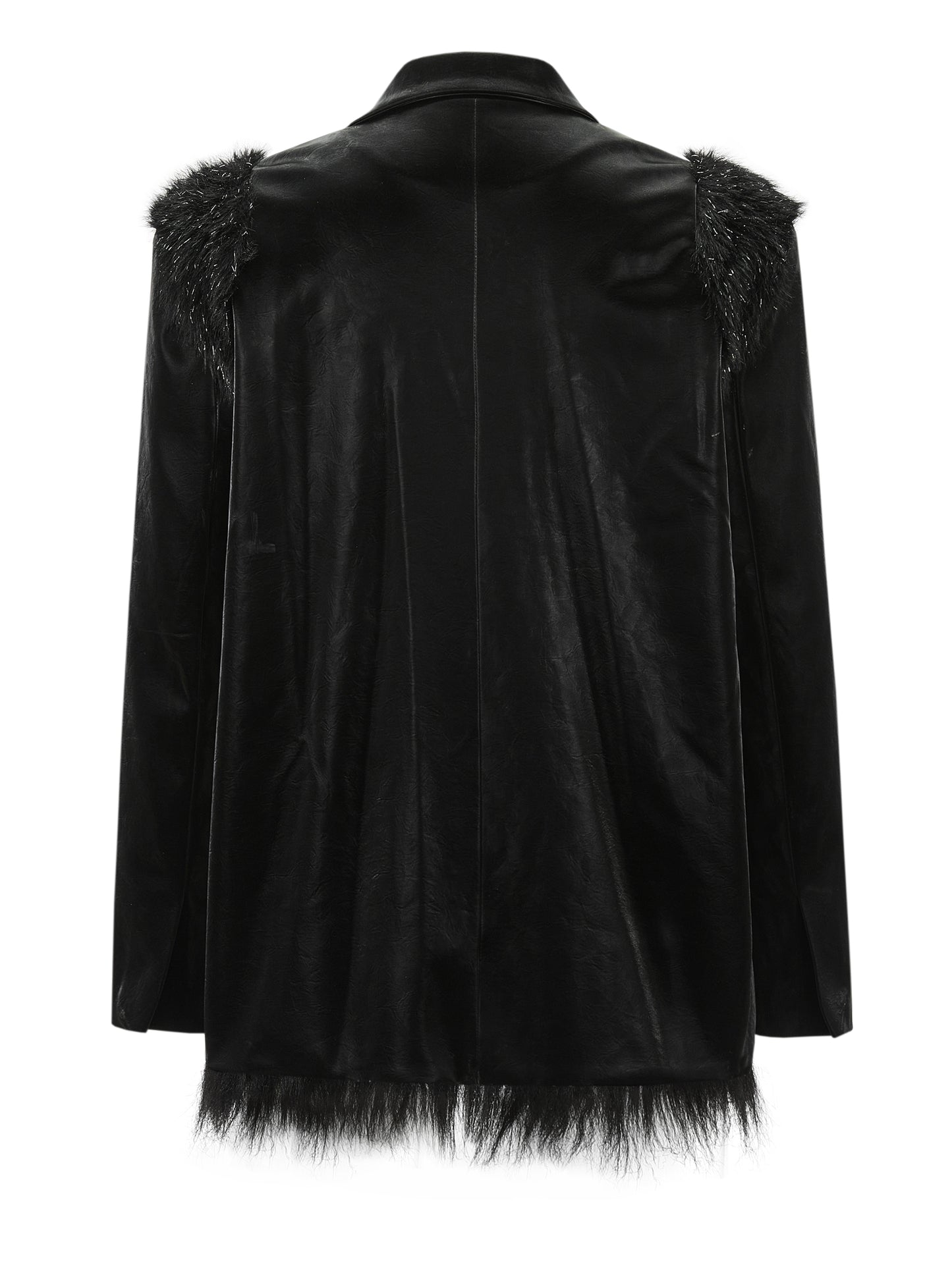 ordúdíordú | Suit - Glossy Imitation Leather Fur Suit