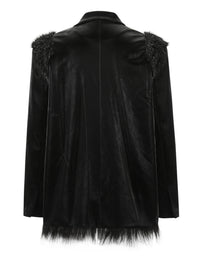 ordúdíordú | Suit - Glossy Imitation Leather Fur Suit