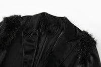 ordúdíordú | Suit - Glossy Imitation Leather Fur Suit