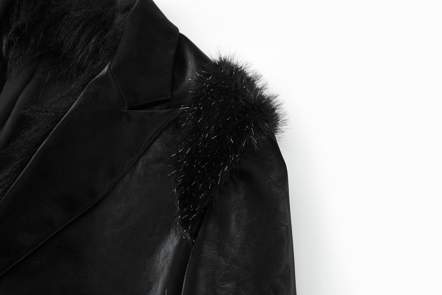 ordúdíordú | Suit - Glossy Imitation Leather Fur Suit