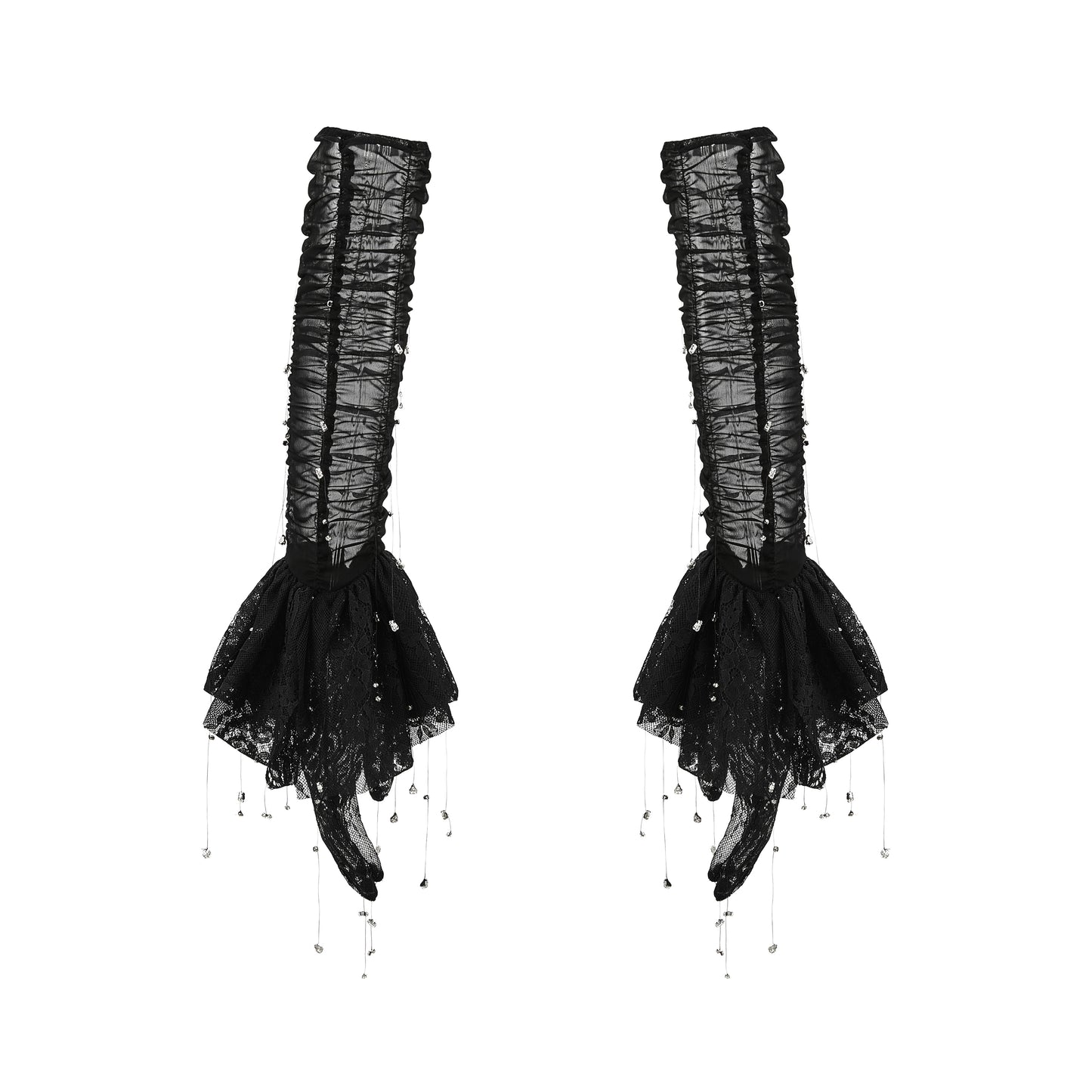 ordúdíordú | Gloves - Hang Beaded Lace Gloves
