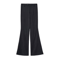 ordúdíordú | Trousers - Loose-cut Embroidered Bell-bottomed Trousers