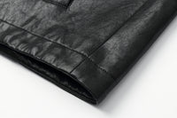 ordúdíordú | Jacket - Multi-button Armor-style Leather Jacket