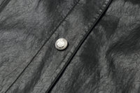 ordúdíordú | Jacket - Multi-button Armor-style Leather Jacket