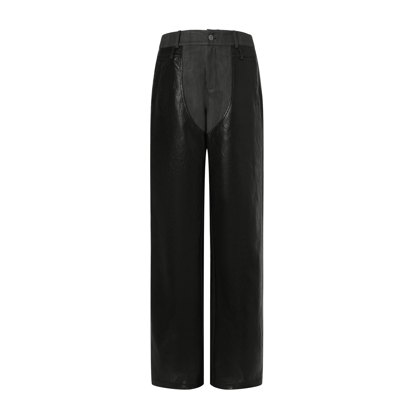 ordúdíordú | Trousers - Patchwork Leather Trousers
