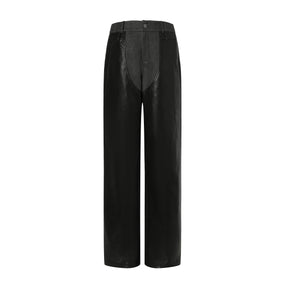 ordúdíordú | Trousers - Patchwork Leather Trousers