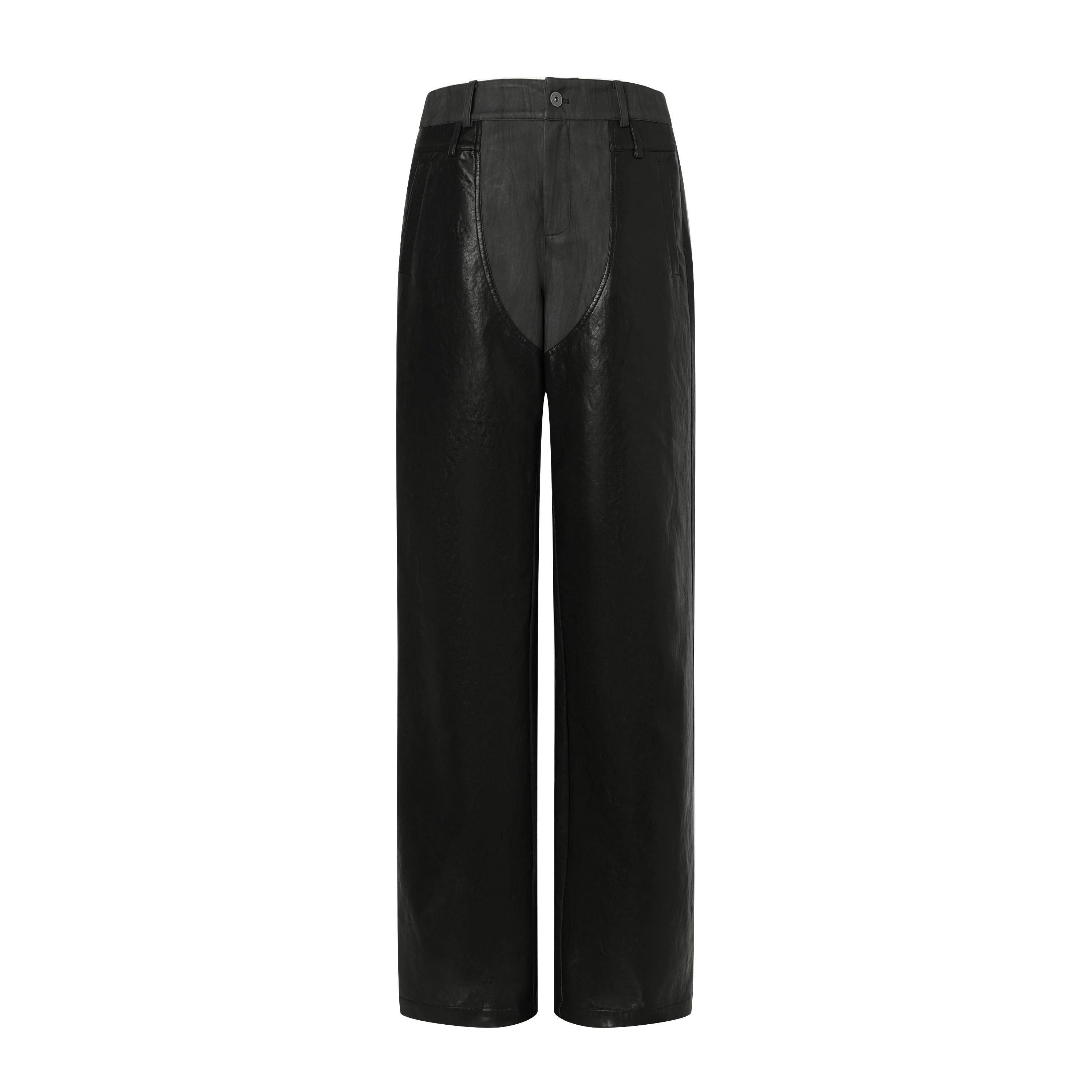ordúdíordú | Trousers - Patchwork Leather Trousers
