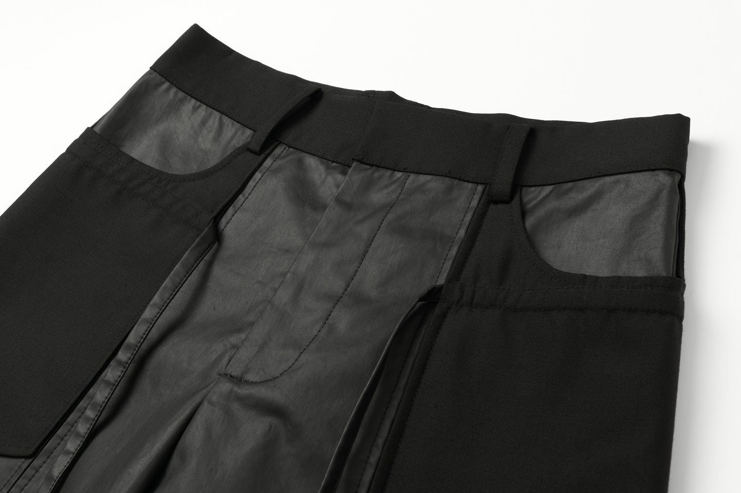 ordúdíordú | Trousers - Patchwork Leather Trousers