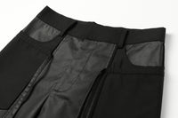 ordúdíordú | Trousers - Patchwork Leather Trousers