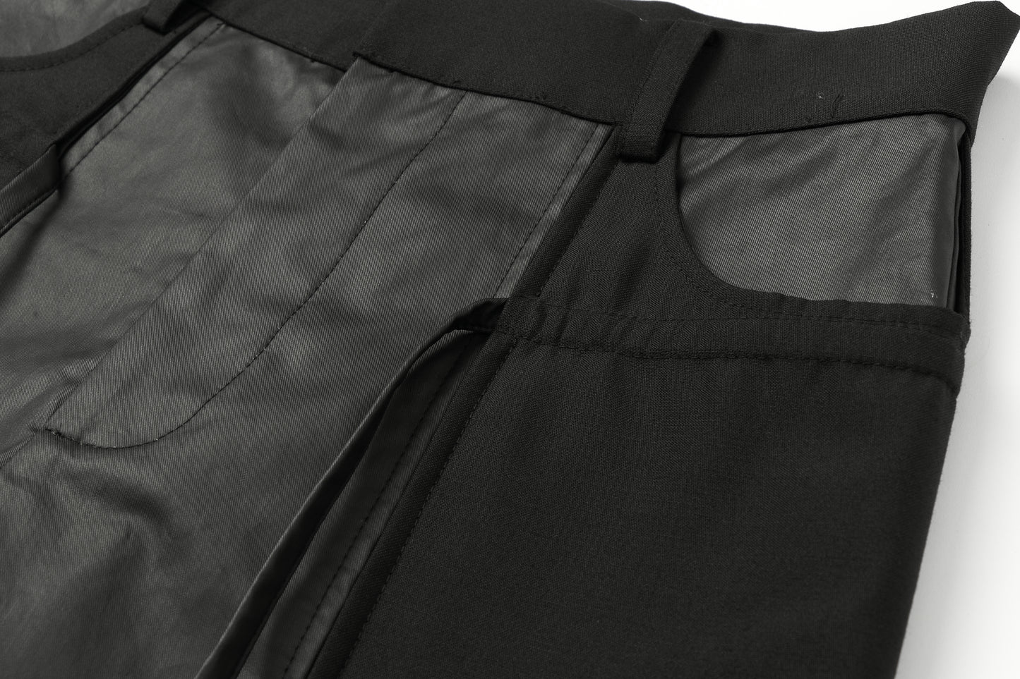 ordúdíordú | Trousers - Patchwork Leather Trousers