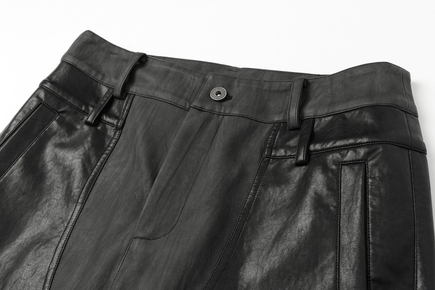 ordúdíordú | Trousers - Patchwork Leather Trousers