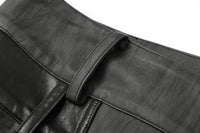 ordúdíordú | Trousers - Patchwork Leather Trousers