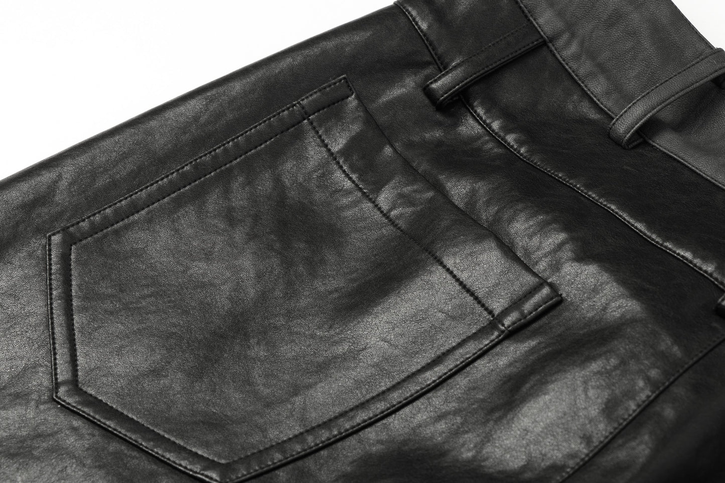 ordúdíordú | Trousers - Patchwork Leather Trousers
