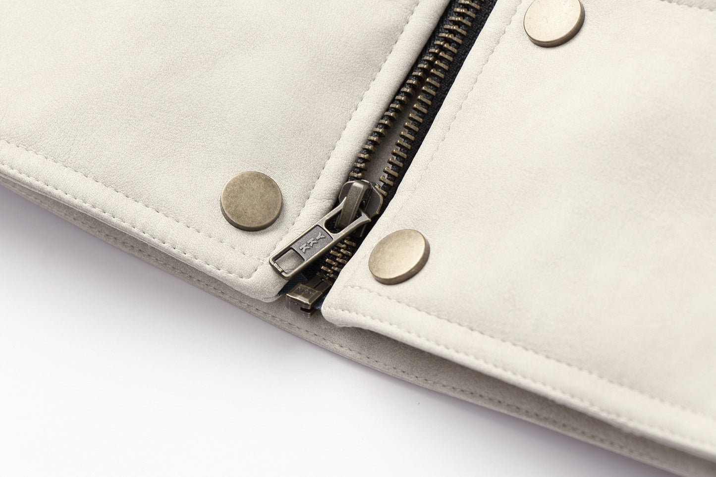 ordúdíordú | Jacket - Mottled Color-blocked Quilted Leather Jacket