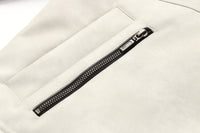 ordúdíordú | Jacket - Mottled Color-blocked Quilted Leather Jacket