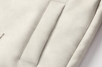 ordúdíordú | Jacket - Mottled Color-blocked Quilted Leather Jacket