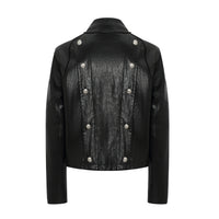 ordúdíordú | Jacket - Multi-button Armor-style Leather Jacket