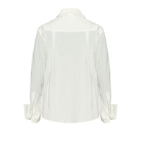 ordúdíordú | Shirts - Shirt with Folded Cuffs and Tie Collar